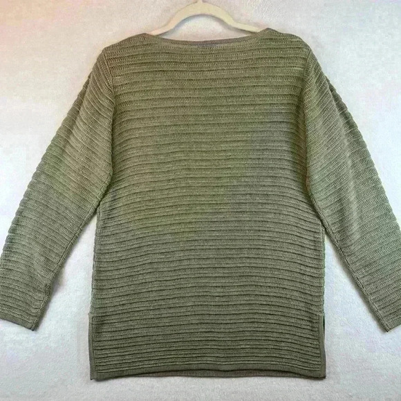 Partner’s Sweater Moss Green Women’s Small Pullover Tunic NWT - Picture 2 of 8